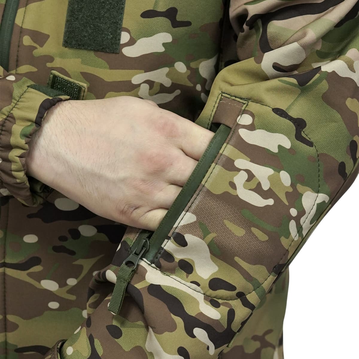 Куртка Windproof Softshell вітрозахисна, водостійка, фліс 320 г/м² — фото 5