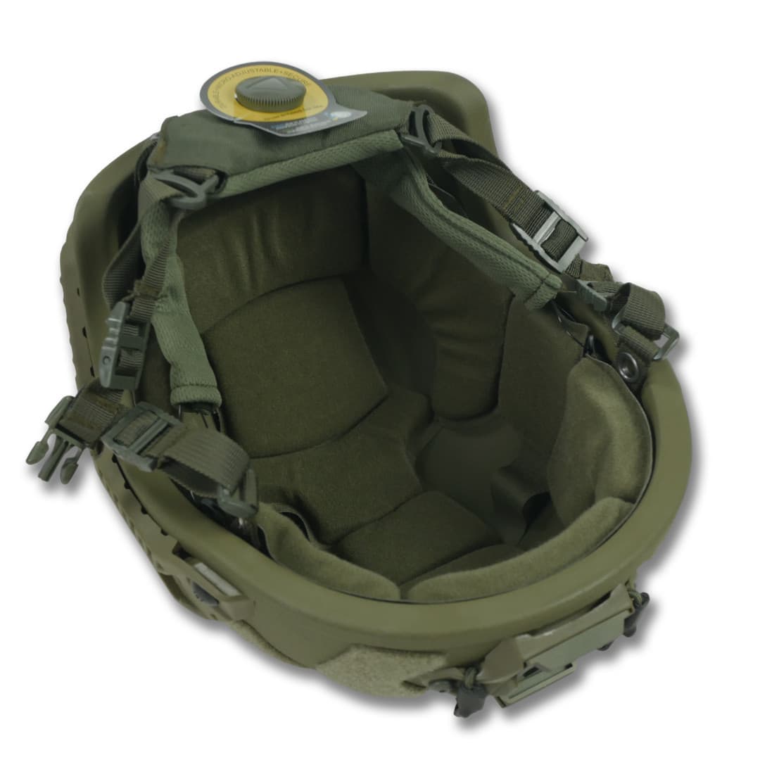 Балістичний шолом Олива (L) FAST PE GEN III AGGRESSIVE — фото 5