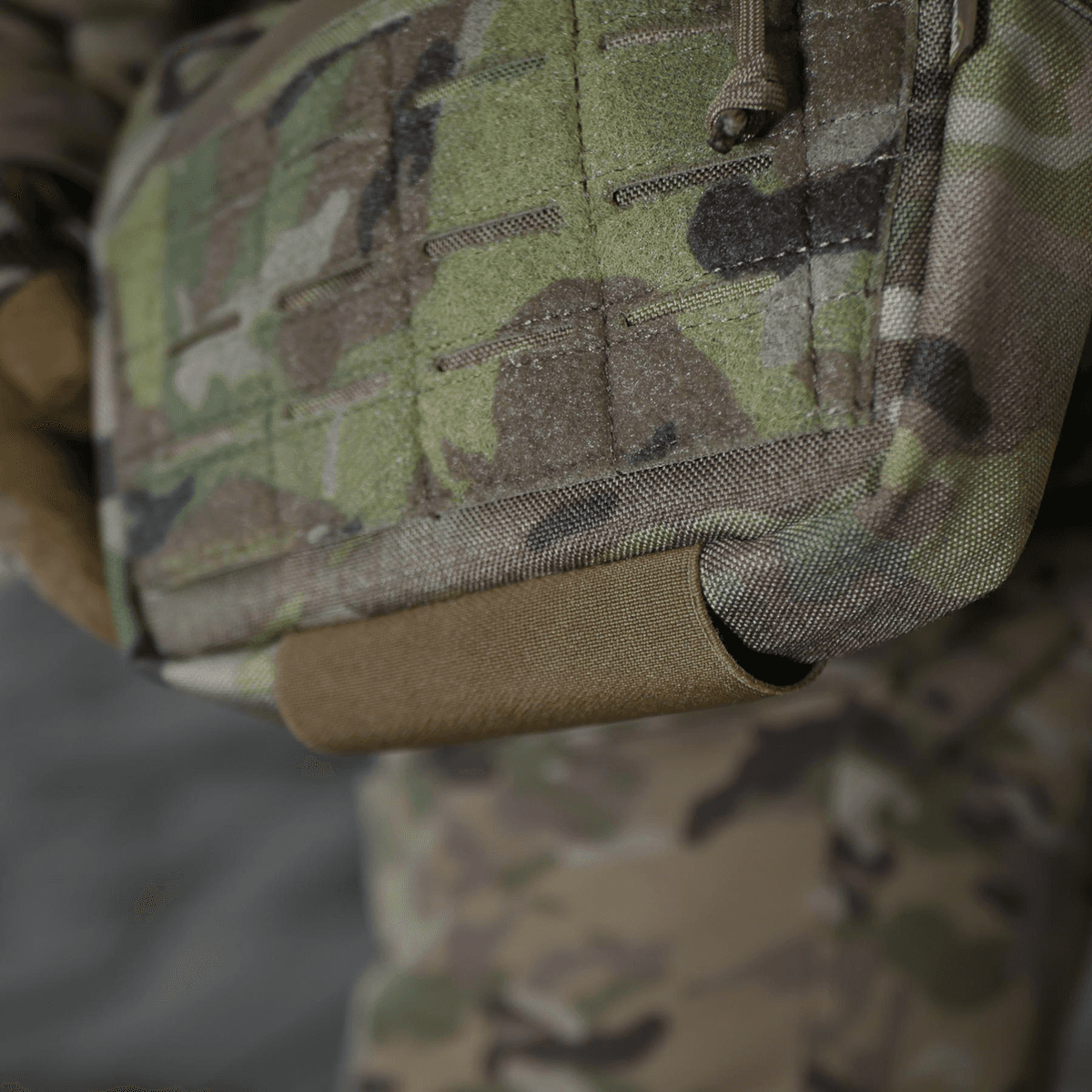 Комплект сумка-напашник M Мультикам + балістичним захистом 2 класу Cordura original USA Militex — фото 10
