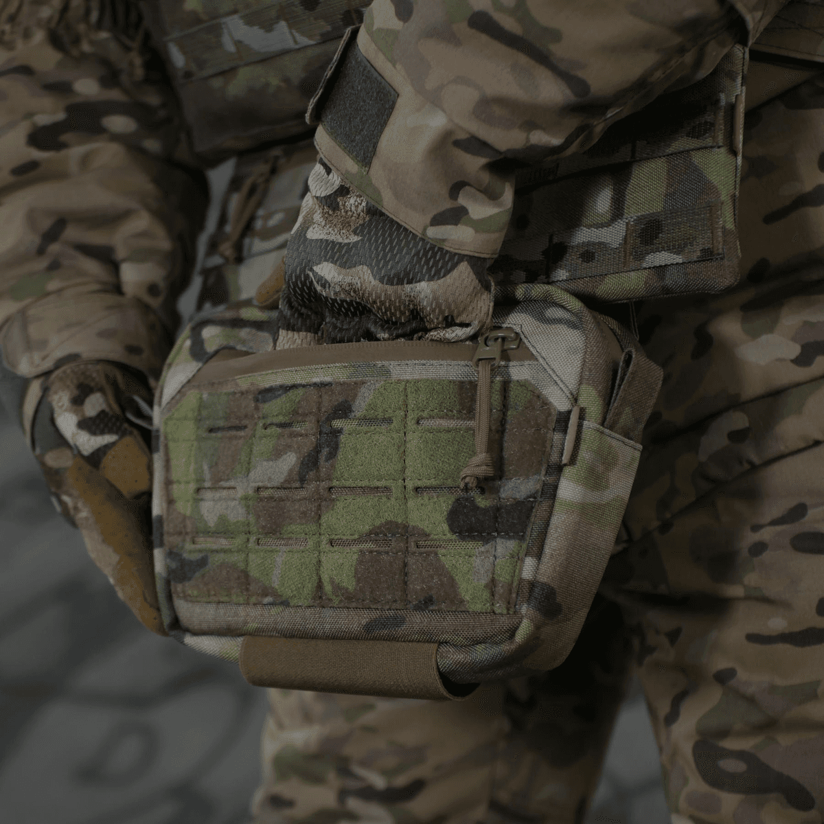 Комплект сумка-напашник M + балістичний захист 1 клас Cordura original USA Militex — фото 8
