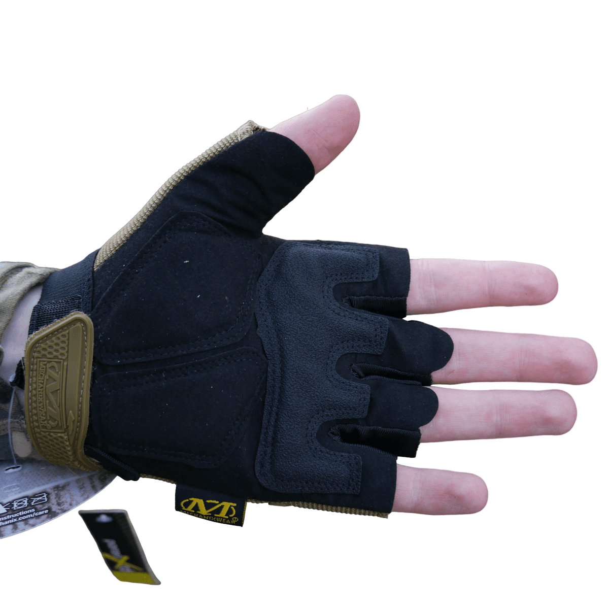 Безпалі рукавиці койот Mechanix MXK-2 — фото 5