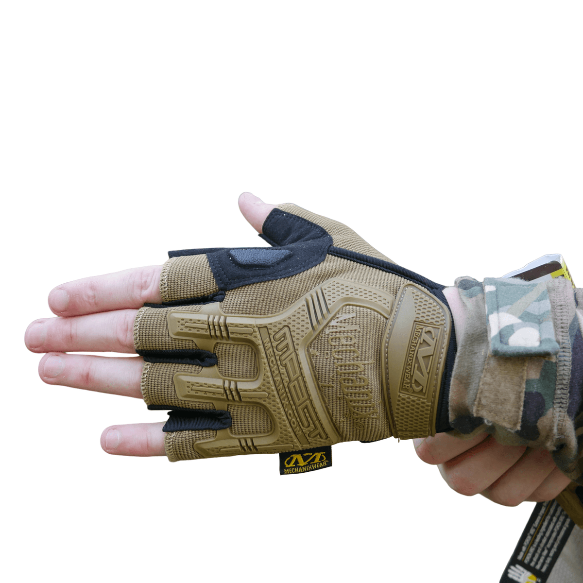 Безпалі рукавиці койот Mechanix MXK-2 — фото 6