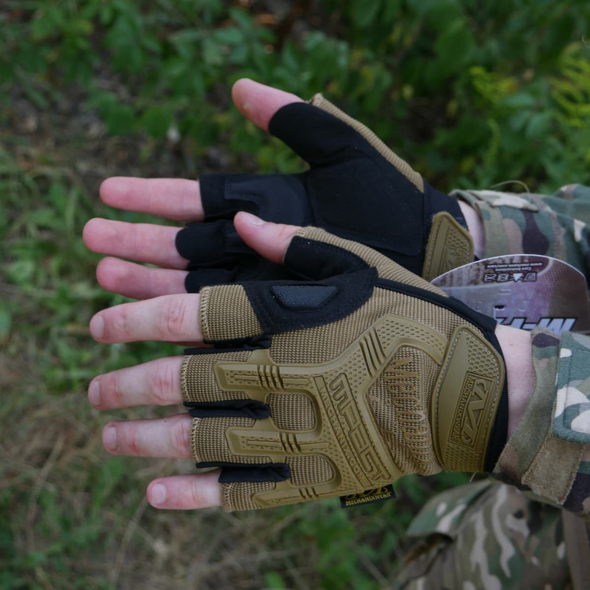 Безпалі рукавиці койот Mechanix MXK-2 — фото 7