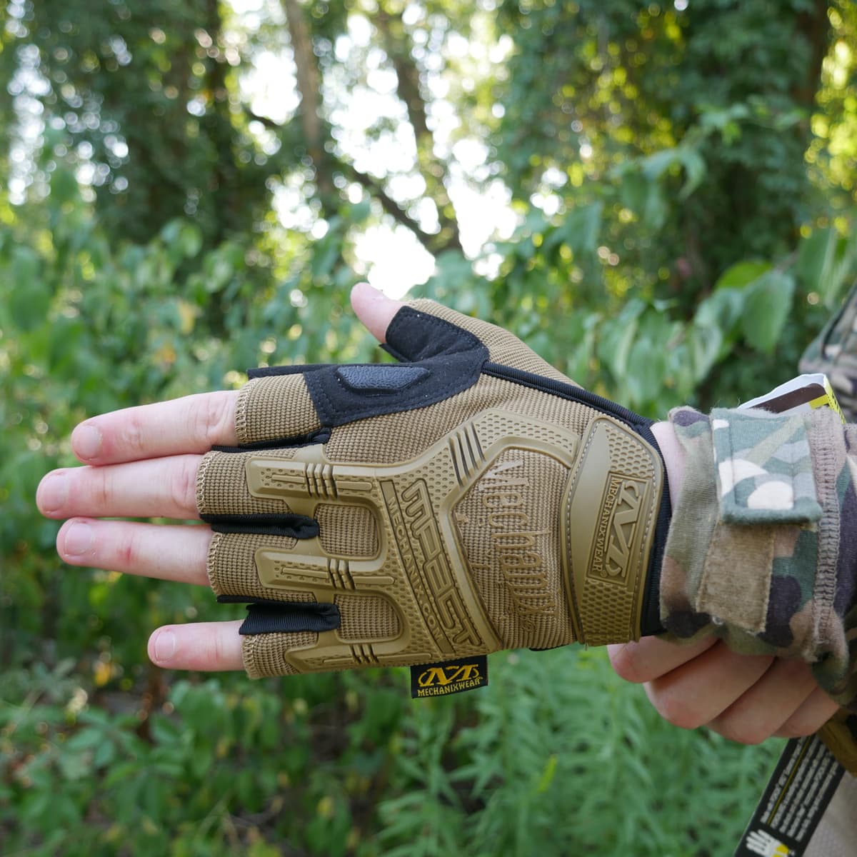 Безпалі рукавиці койот Mechanix MXK-2 — фото 9