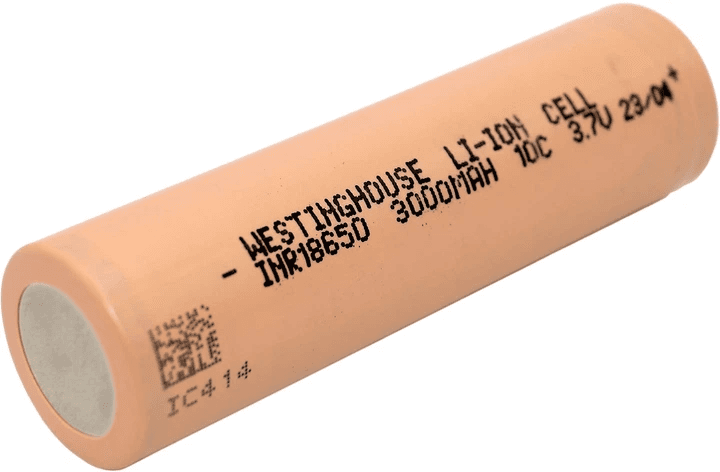 Акумулятор Westinghouse INR18650 3000 mAh 3.7V 10C високострумовий Li-ion Flat Top без захисту — фото 2