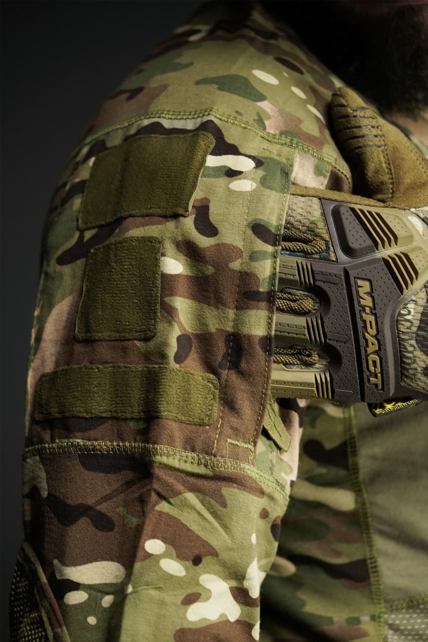 Тактична бойова сорочка UBACS Tactical Series Long Sleeve з посиленими рукавами та велкро-панелями — фото 10