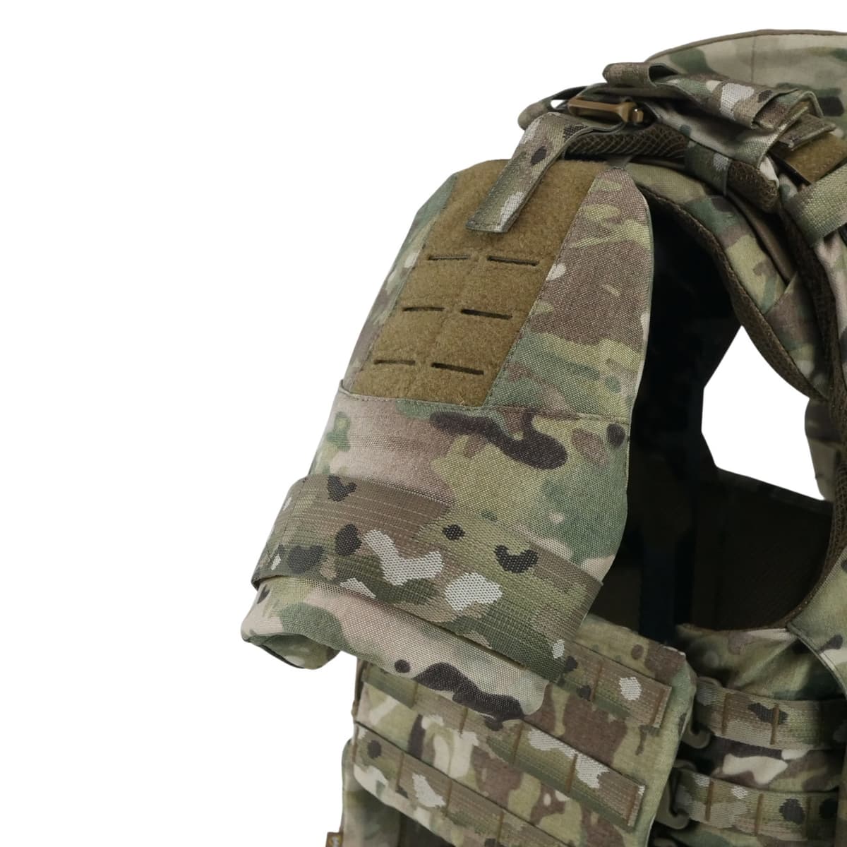 Бронежилет Militex Modular X-1 з балістичним пакетом (2 клас) | Multicam | Cordura USA | Розмір M — фото 3