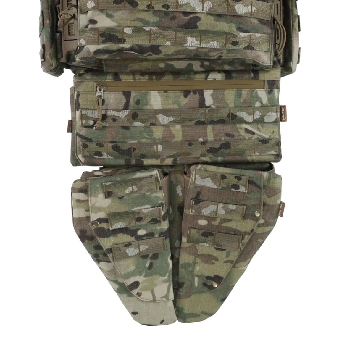 Бронежилет Militex Modular X-1 з балістичним пакетом (2 клас) | Multicam | Cordura USA | Розмір M — фото 6
