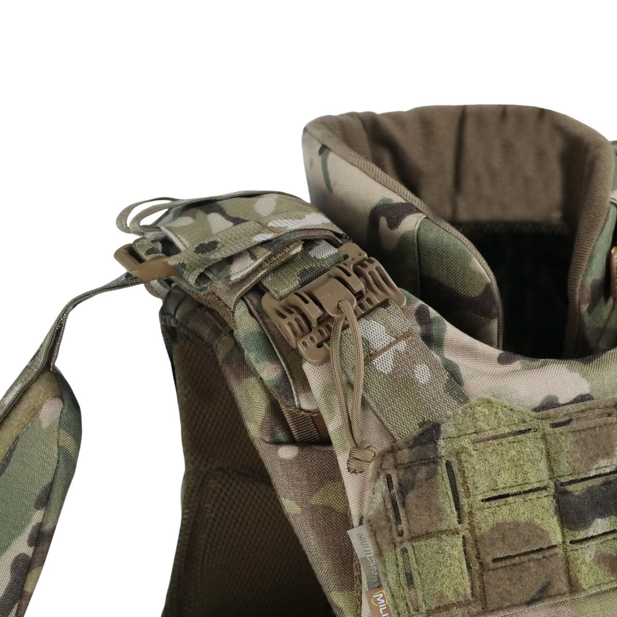 Бронежилет Militex Modular X-1 з балістичним пакетом (2 клас) | Multicam | Cordura USA | Розмір XL — фото 4