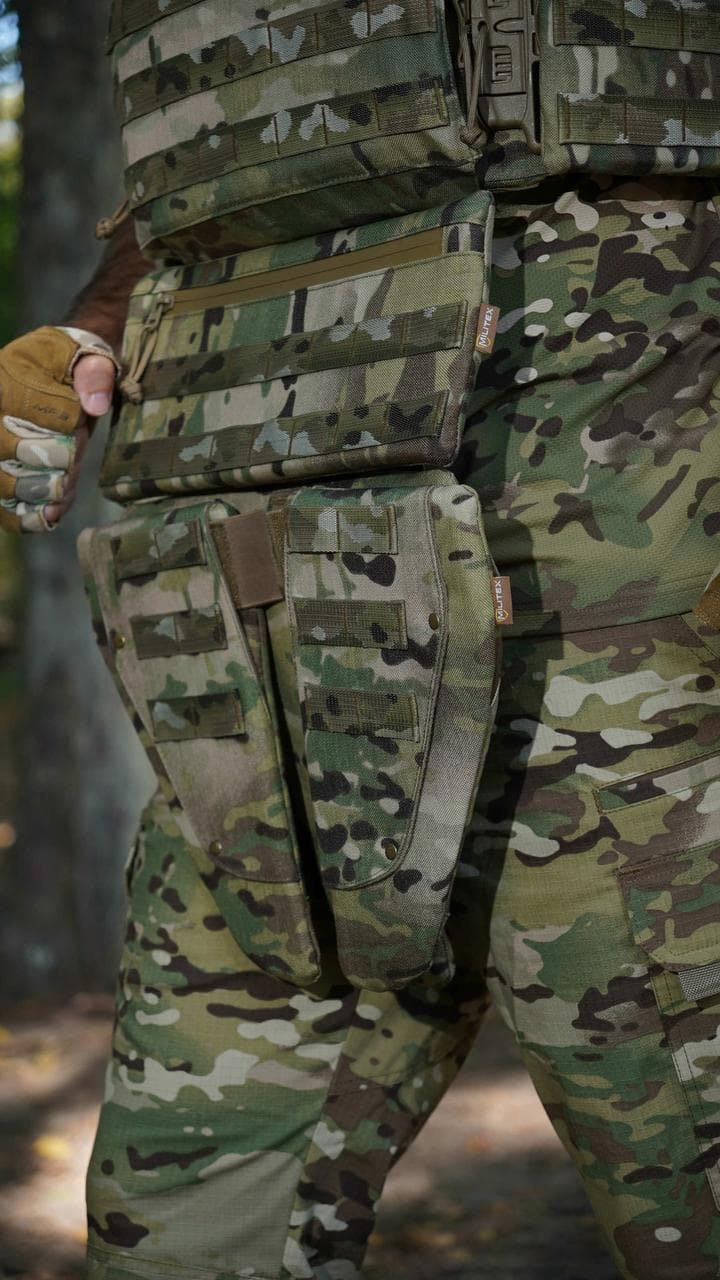Бронежилет Militex Modular X-1 з балістичним пакетом (2 клас) | Multicam | Cordura USA | Розмір XL — фото 8