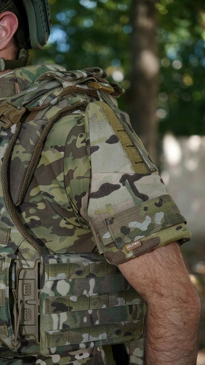 Бронежилет Militex Modular X-1 з балістичним пакетом (2 клас) | Multicam | Cordura USA | Розмір XL — фото 9