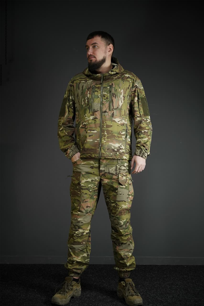 Тактичний костюм Tactical Flex Pro FS (4WStretch) Мультикам (куртка та штани) — фото 6