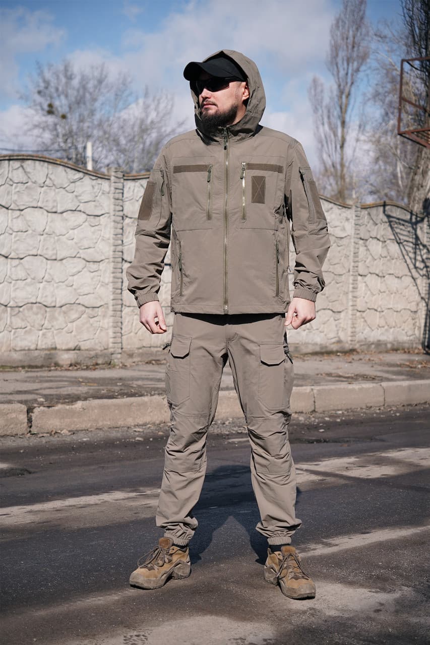 Тактичний костюм Tactical Flex Pro FS (4WStretch) Хакі (куртка та штани) — фото 6