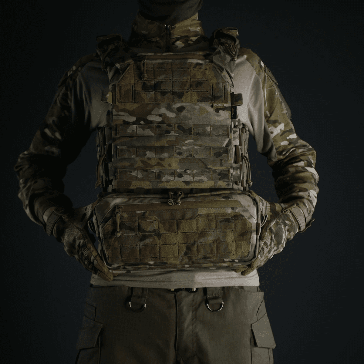 Підсумок під захист живота Militex Мультикам з Cordura original USA (L) з балістичним захистом 1 класу — фото 6