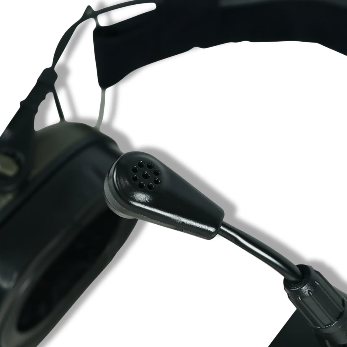 Навушники активні з гарнітурою Earmor M32X PLUS, олива — фото 4