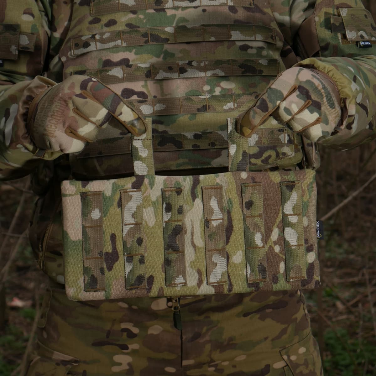 Захист попереку cordura USA з балістичним захистом 2 клас Militex Мультикам — фото 9