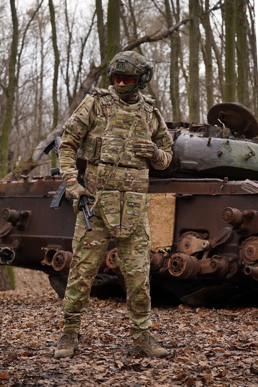 Захист плечей з балістичним пакетом 1 клас захисту Militex cordura USA Multicam — фото 7