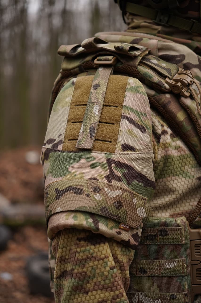Захист плечей з балістичним пакетом 1 клас захисту Militex cordura USA Multicam — фото 8