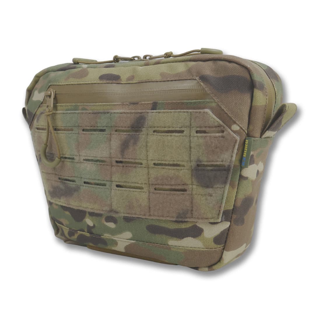 Сумка-напашник XL з балістичним пакетом 1 клас захисту Kiborg GU Сordura Multicam — фото 5