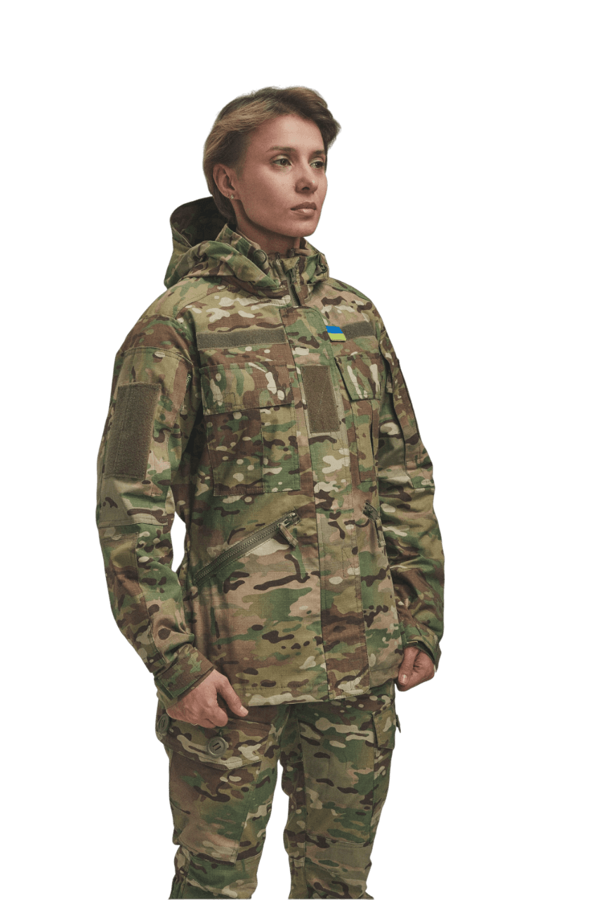 Жіноча тактична куртка FC Combat Fit, мультикам