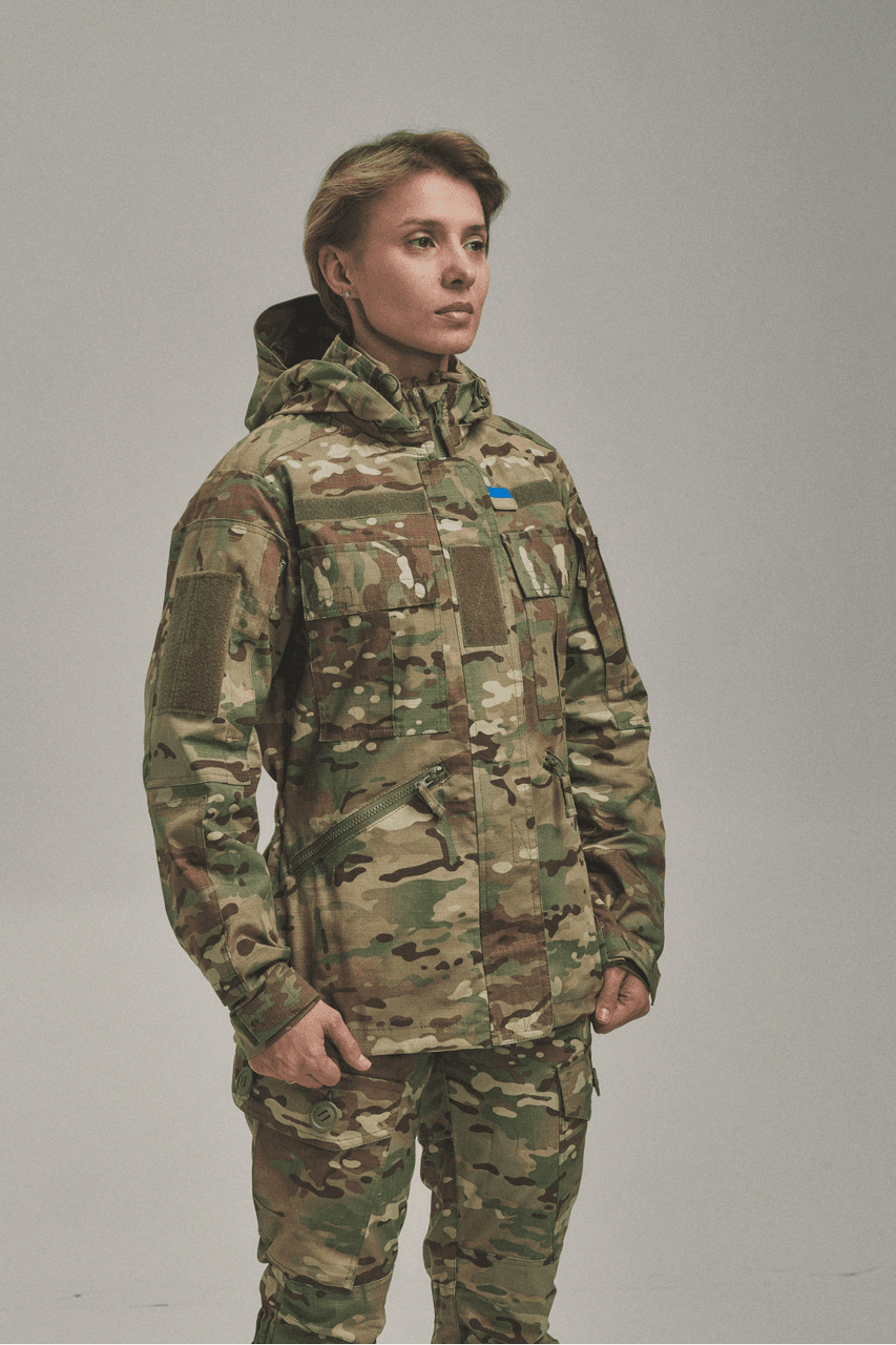 Жіноча тактична куртка FC Combat Fit, мультикам — фото 2