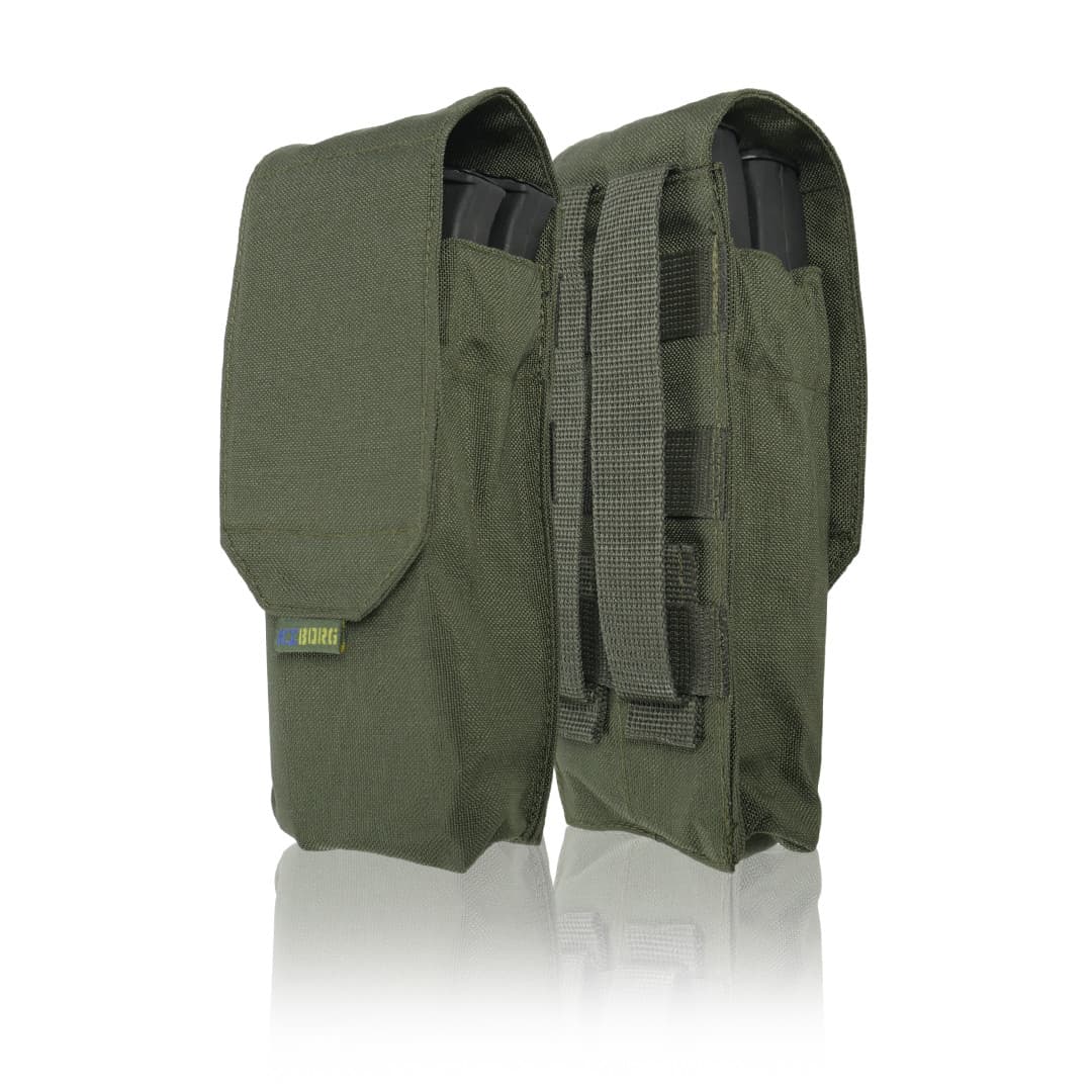 Підсумок під 2 магазина Kiborg GU Double Mag Pouch Хакі