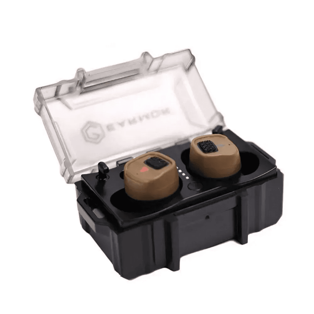Активні захисні навушники-беруші Earmor M20T Pro Bluetooth — Койот