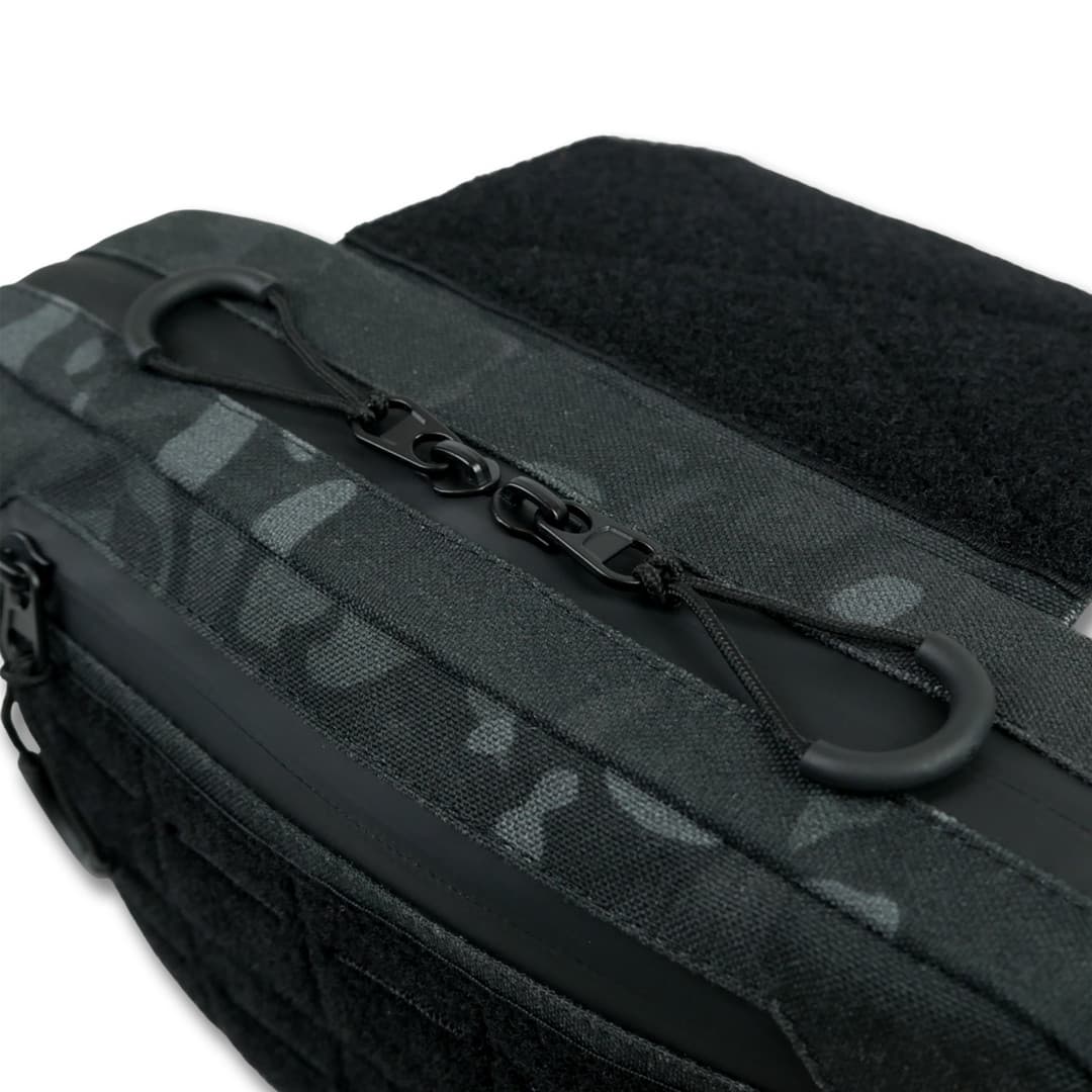 Сумка-напашник XL з балістичним пакетом 1 клас захисту Kiborg GU Сordura Dark Multicam — фото 4