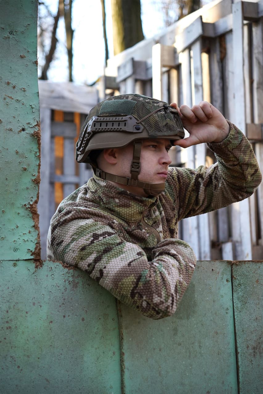 Хорватський Шолом Sestan-Busch Helmet Койот L MID CUT — фото 8
