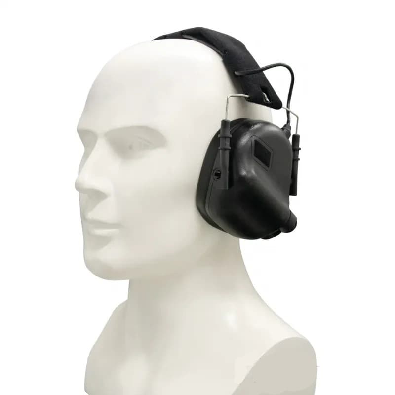 Тактичні навушники EARMOR M31 Black з універсальним кріпленням — фото 7