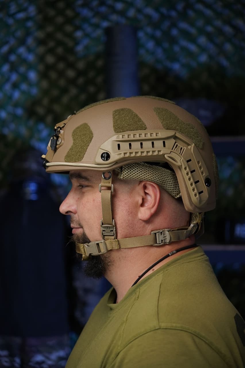 Балістичний шолом койот (M) FAST PE GEN III AGGRESSIVE — фото 8