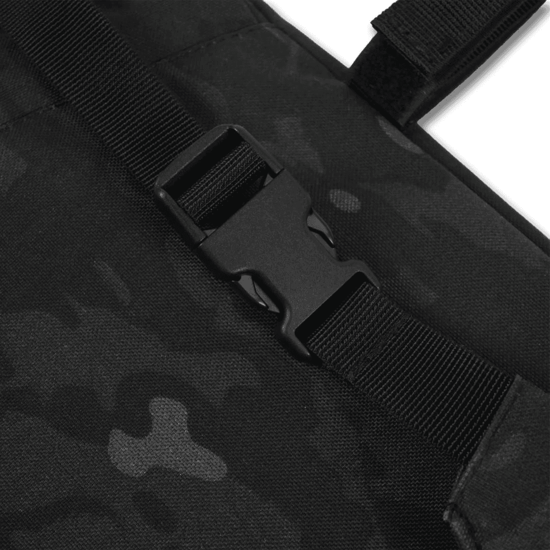 Каремат-сидушка Kiborg з балістичним пакетом 1 клас захисту Militex 20mm Cordura Black Multicam — фото 4