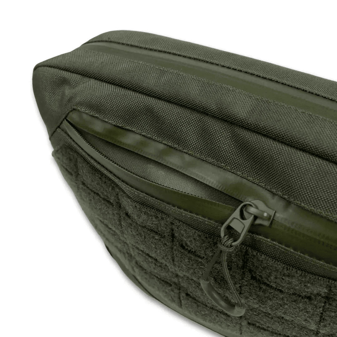 Сумка-напашник M Kiborg з балістичним пакетом 1 клас захисту Militex GU Сordura Khaki — фото 4