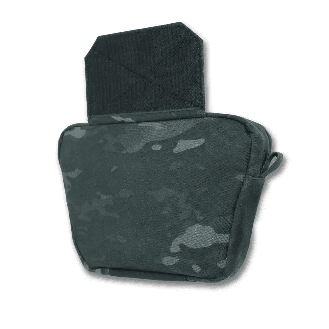 Сумка-напашник M Kiborg з балістичним пакетом 1 клас захисту Militex GU Сordura Black Multicam — фото 4