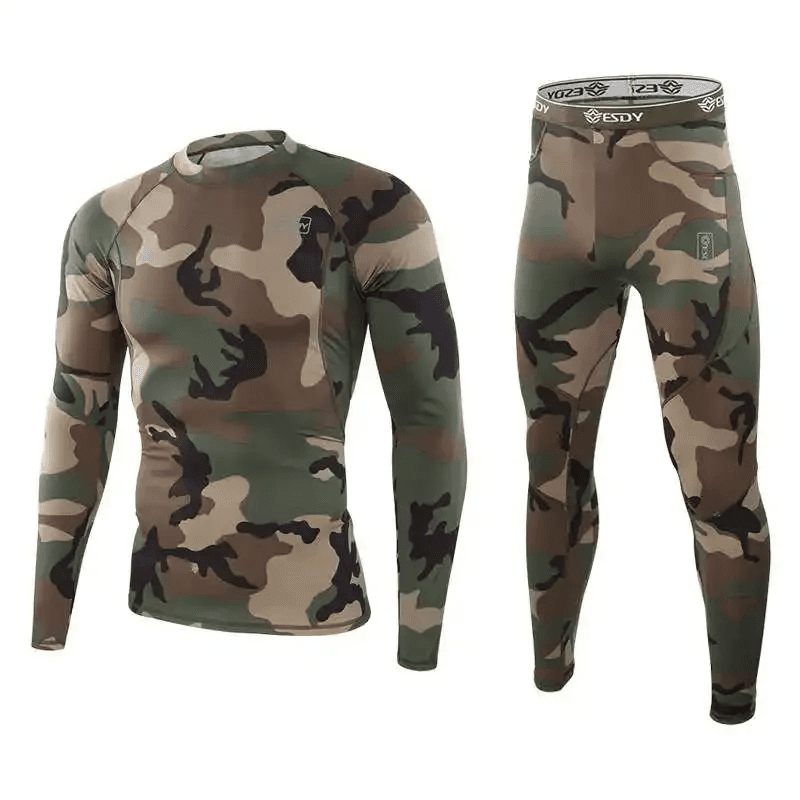 Термобілизна мультикам ESDY Tactical Thermal Вудленд