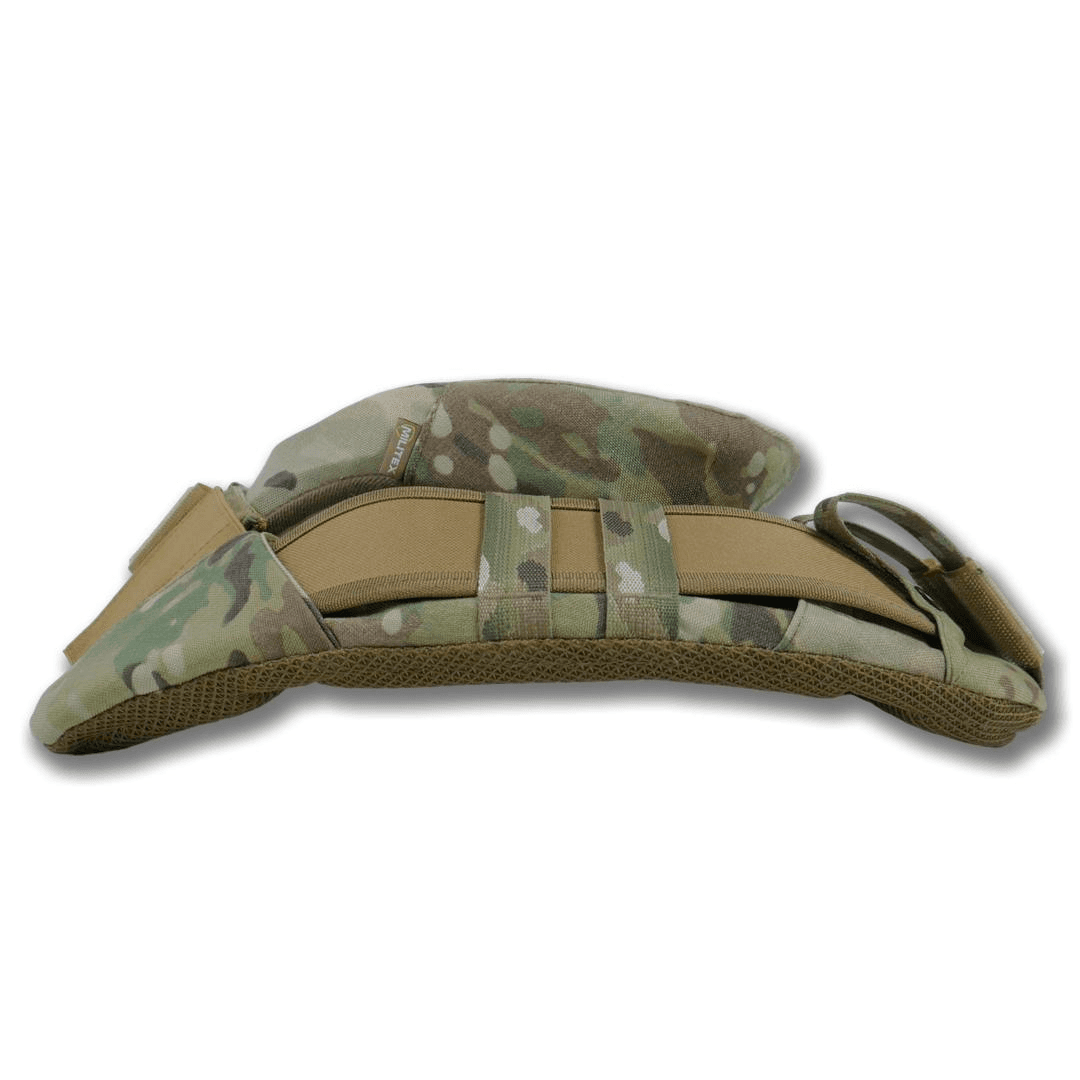 Захист шиї mod. 1 з балістичним захистом 2 клас Militex cordura USA Мультикам — фото 3