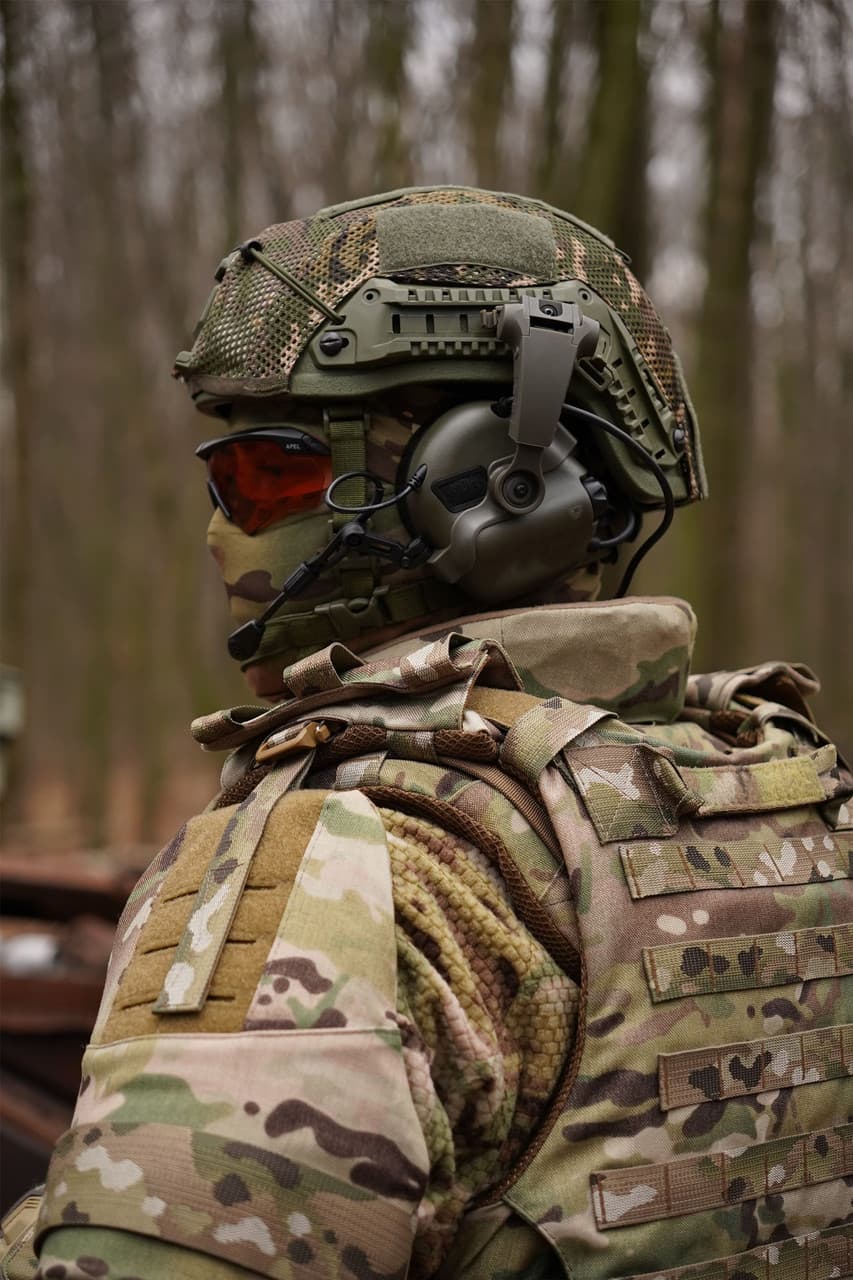Захист шиї mod. 1 з балістичним захистом 2 клас Militex cordura USA Мультикам — фото 9