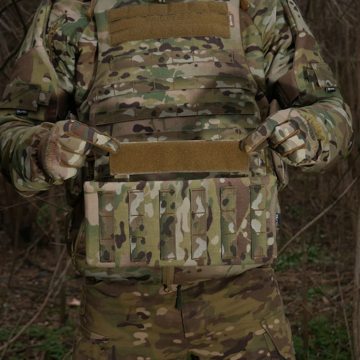 Захист попереку cordura USA з балістичним захистом 2 клас Militex Мультикам — фото 10