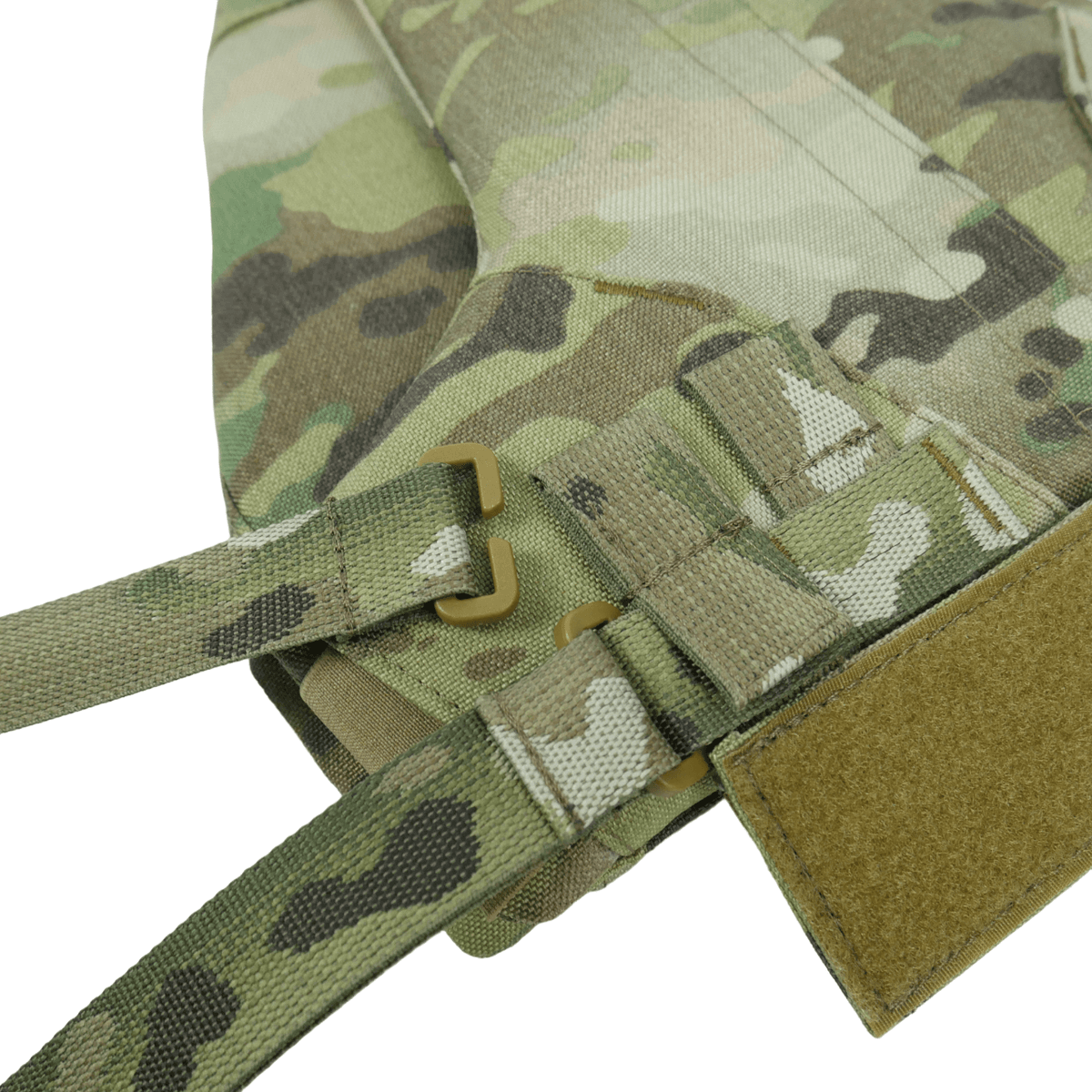 Потрійний захист паху/напашник з балістичним захистом 2 клас Militex cordura USA Мультикам — фото 4