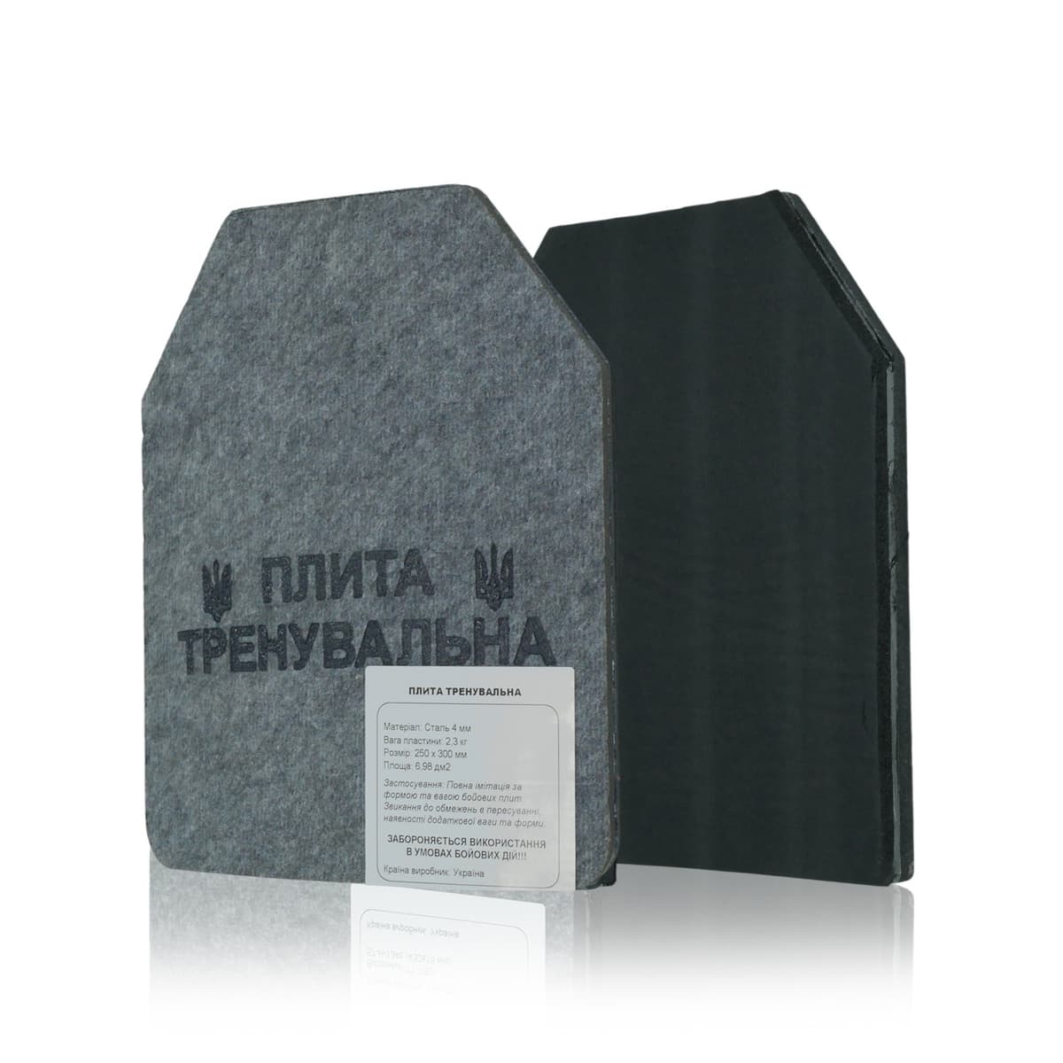 Сталеві тренувальні плити 2 шт