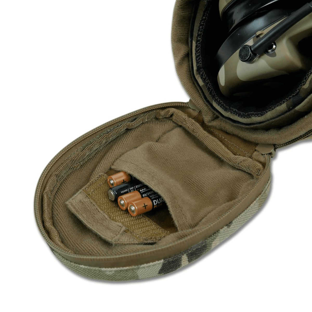 Підсумок Militex (L) для захисту навушників навушники Cordura original USA Мультикам — фото 4