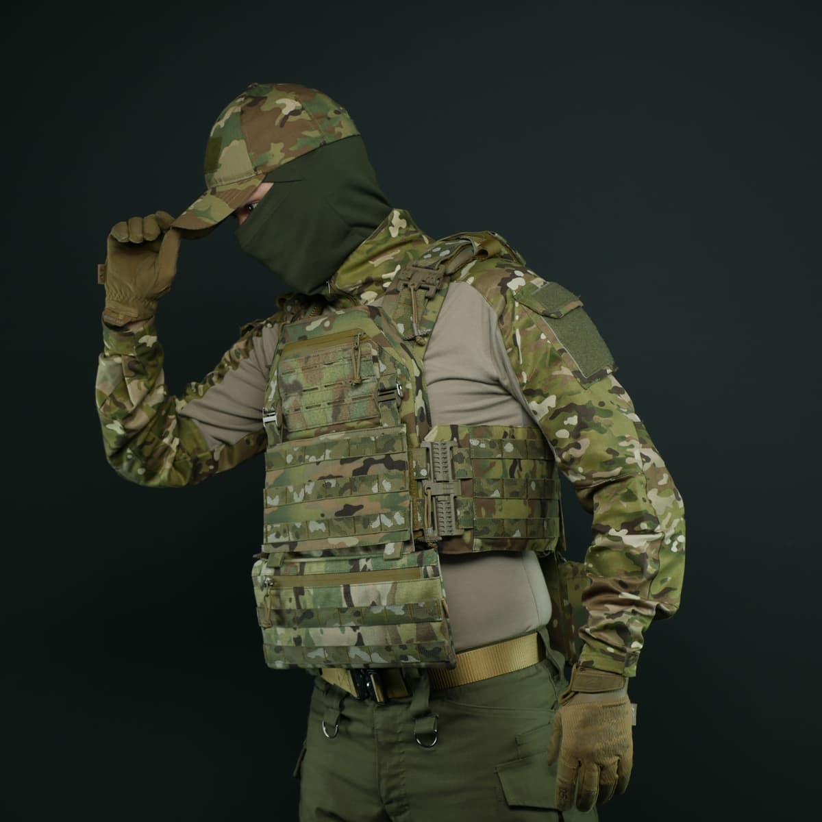 Захист живота Gen.2 з балістичним захистом 1 клас Militex Cordura original USA Мультикам — фото 6