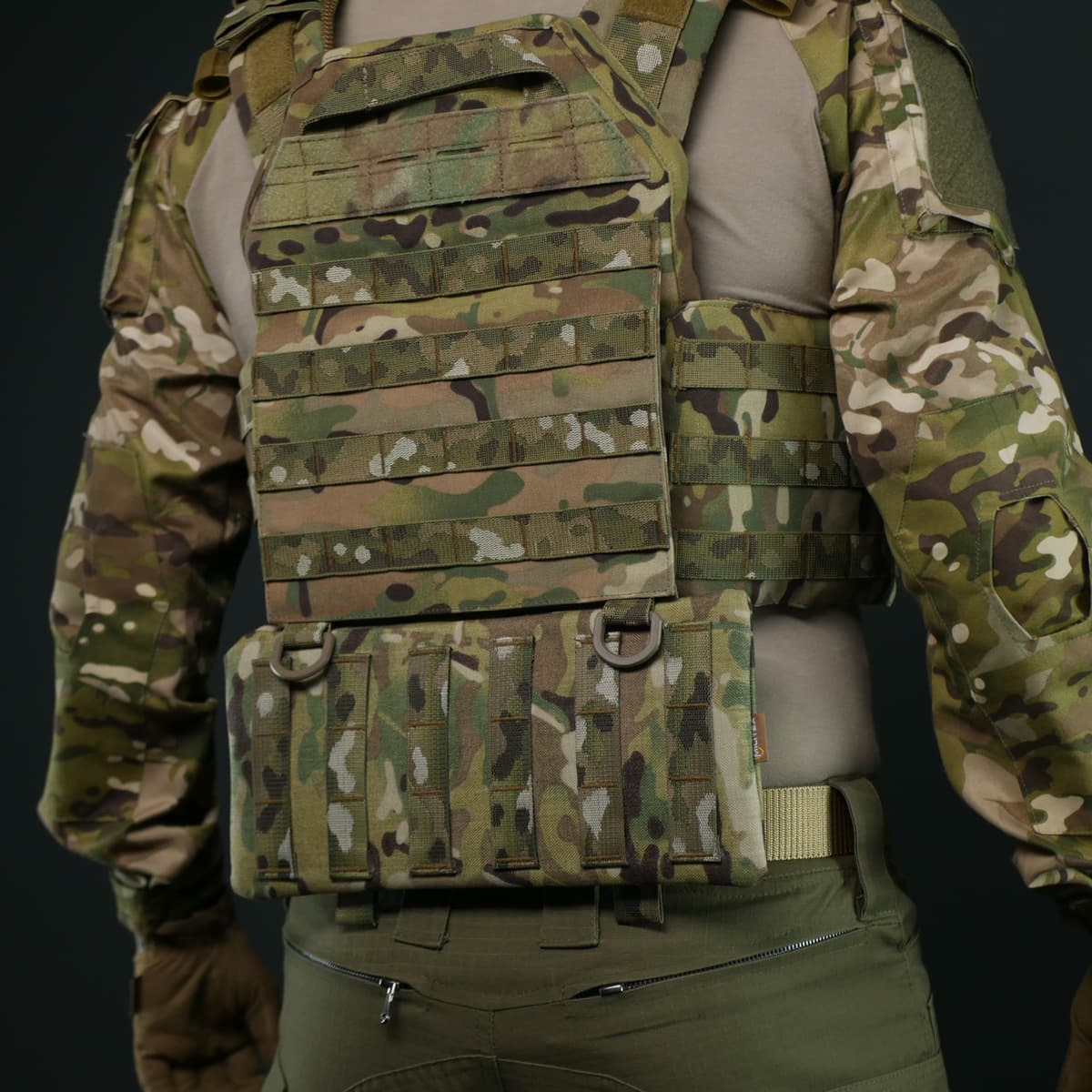 Захист попереку Gen.2 з балістичним захистом 1 класу Militex Cordura original USA Мультикам — фото 6
