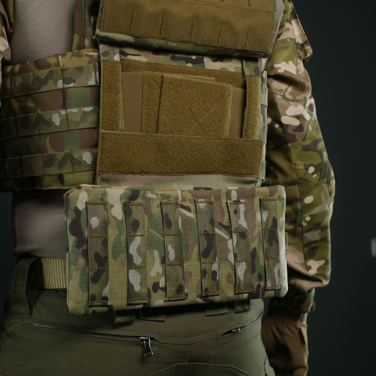 Захист попереку Gen.2 з балістичним захистом 2 класу Militex Cordura original USA Мультикам — фото 9