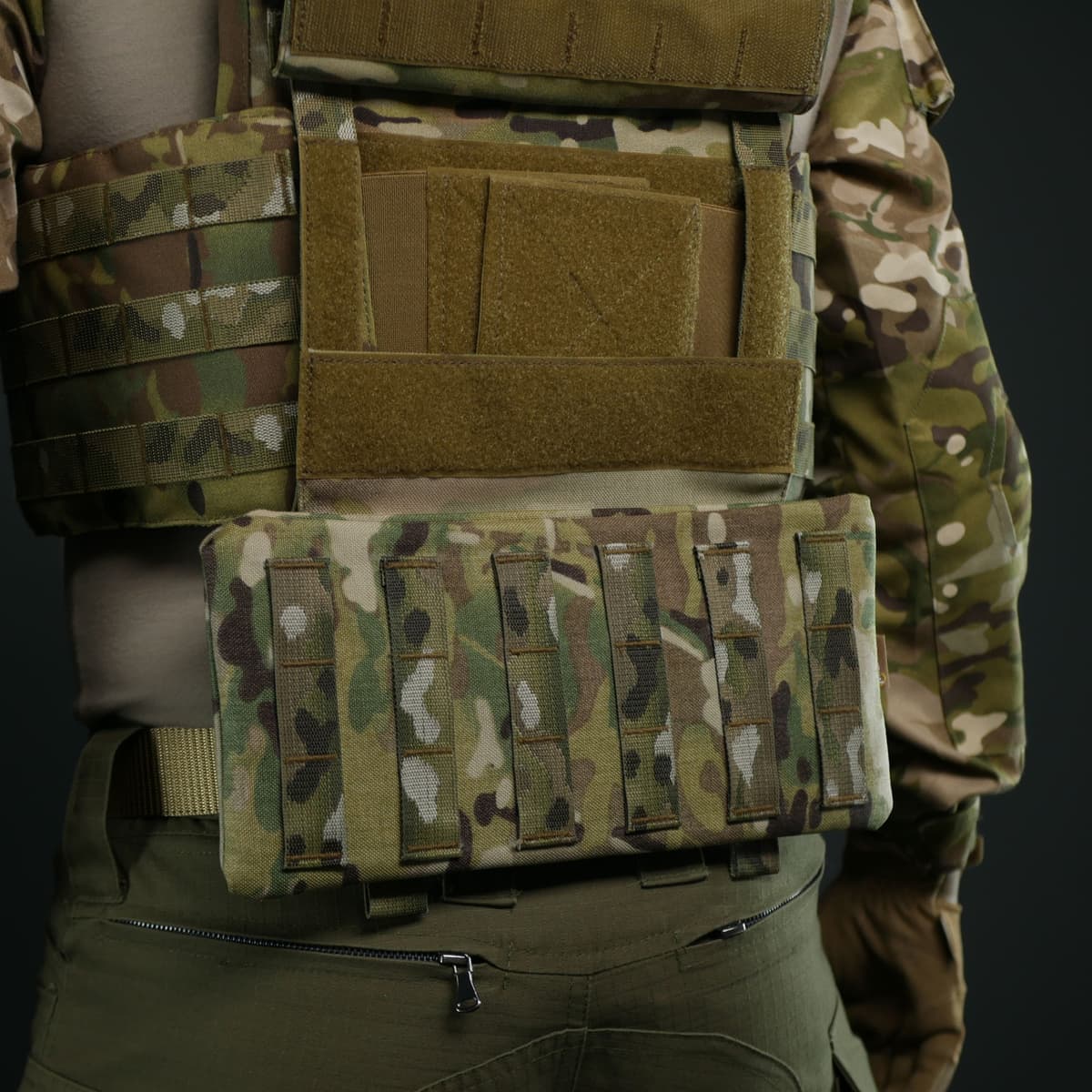 Захист попереку Gen.2 з балістичним захистом 2 класу Militex Cordura original USA Мультикам — фото 10