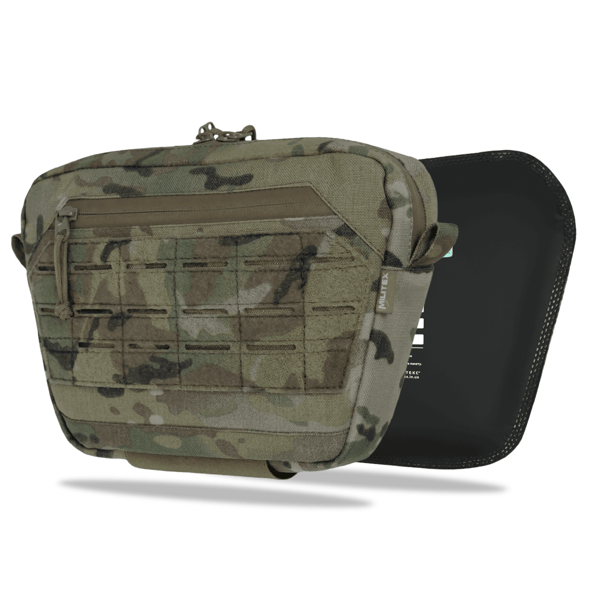 Сумка-напашник з балістичних захистом 2 клас Militex XL Cordura original USA Мультикам