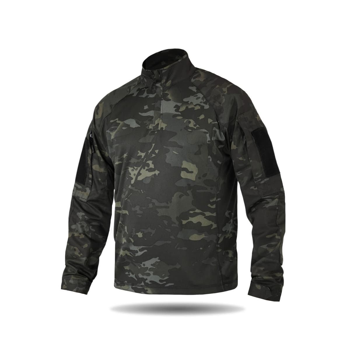 Тактична сорочка УБАКС UA (CoolPass) з довгим рукавом Black Multicam-XL