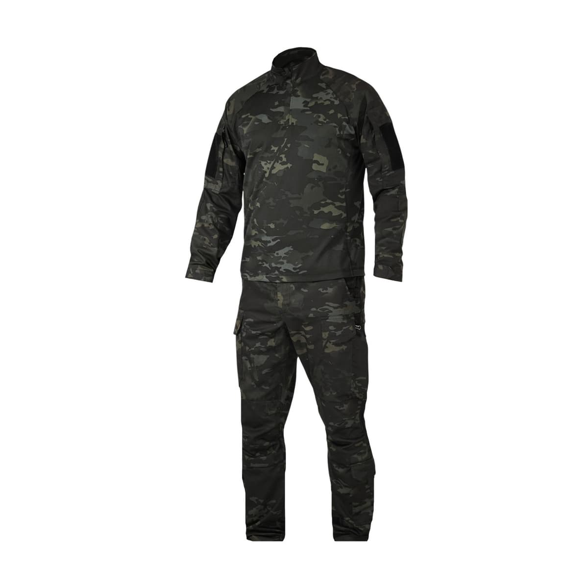 Костюм тактичний Twill FS чорний мультикам ( штани+убакс ) -XL