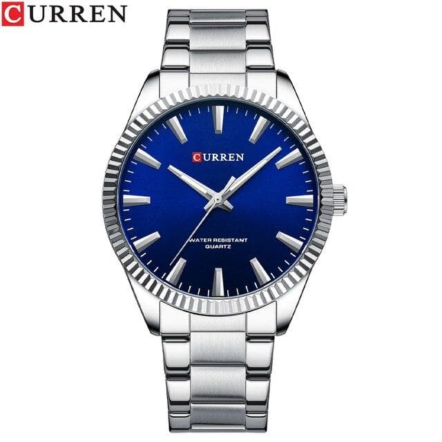Curren 8425 Silver-Blue — фото 1