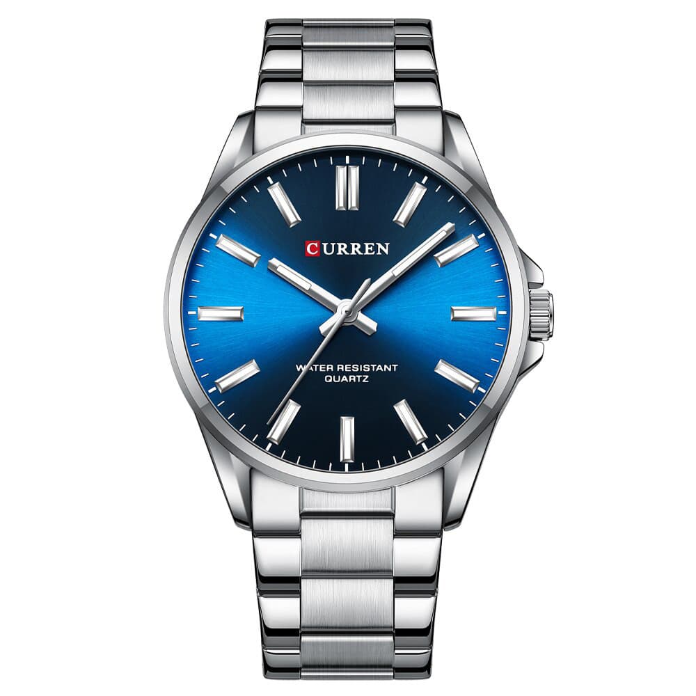 Curren 9090 Silver-Blue — фото 1